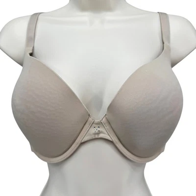 Sujetador Ambrielle Custom Uplift Demi para mujer beige con aros ajustable talla 40D Foto 1 de 4