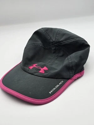 Under Armour Hat Cap Womens Breast Cancer Coldblack Heatgear Logo Unstructured - Image 1 of 4