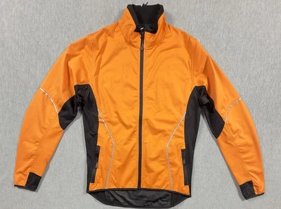 Chaqueta cortavientos Zorrel Weather Series para mujer naranja talla mediana cremallera completa Foto 1 de 4