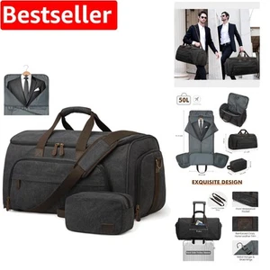 Multi-Purpose Travel Bag - Garment Duffel with Waterproof Pockets & Toiletry Kit - Picture 1 of 10