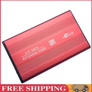 2.5 Inch USB 2.0 SATA External Mobile Hard Disk Box Aluminum Alloy Shell - Afbeelding 1 van 11