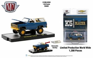 M2 Machines 1973 Chevrolet K5 Blazer Chase 1/1200 pcs Limited Edition - Picture 1 of 1