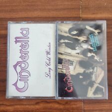 Cinderella Cassette Tapes - Long Cold Winter + Heartbreak Station
