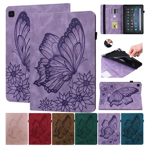 Custodia supporto portafoglio farfalla per Samsung Galaxy Tab A7 Lite 8,7" T220 T225 - Foto 1 di 40