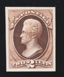 US 157P4 2c Jackson Proof on Card Mint NGAI VF-XF NH SCV $20 - Picture 1 of 2