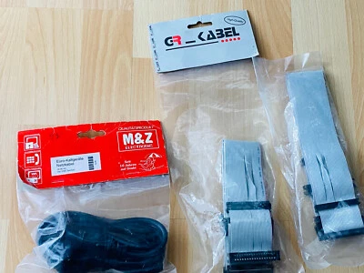 Kabel, amiga, Commodore, Atari, 3 kabel new, unbenutzt - Bild 1 von 4