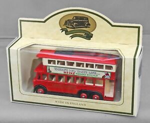 Lledo Diecast Collectors Red London Tram Bus Heinz Tomato Ketchup Boxed