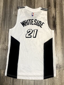 *IRREGULAR #21 Hassan Whiteside Miami Heat Swingman Jersey Para Hombres PEQUEÑA +2 Longitud - Imagen 1 de 2