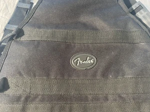AXL Guitar gig carrying bag with Fender logo straps and pocket - Picture 1 of 10