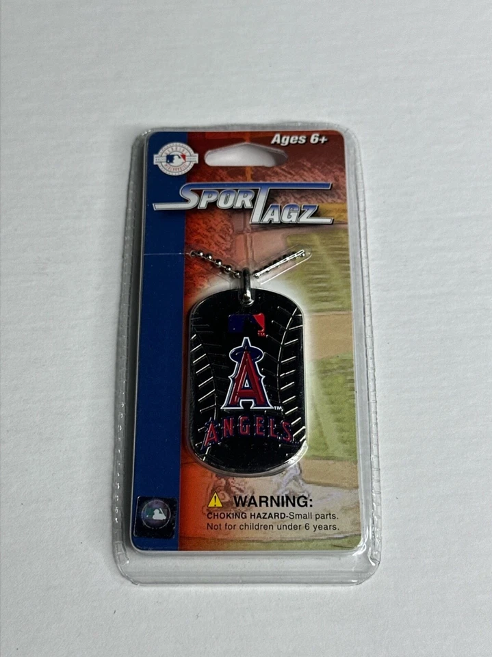Angels MLB Sportagz Chain Necklace Dog Tag - Image 1 of 1