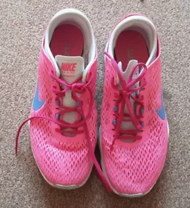 Nike Zoom Fit Pink Running Trainers UK 4.5 704658-600 - Picture 1 of 8