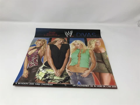 2006 WWE Diva wrestling CALENDAR Michelle McCool, Torrie Wilson, Candice - RARE Cover