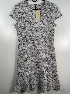 BNWT Michael Kors Womens Ditsy Floral Knee Length Ruffled Hem Dress Medium - Image 1 of 4