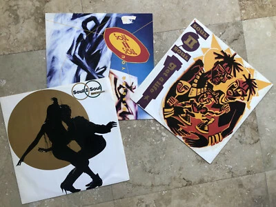 3 x SOUL ii SOUL Vinyl 12in UK IMPORT- Keep on Movin, Get a Life, Missing You Foto 1 de 2