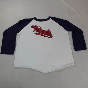 Vintage Whippets Shirt Mens Extra Large White Single Stitch Tee Lake Wobegon Top - Picture 1 of 18