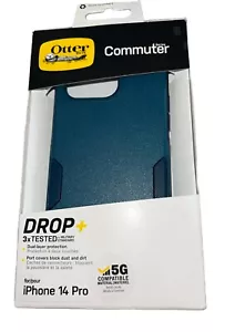 OtterBox Commuter Series Case for iPhone 14 Pro (Only) - Blue! Brand New In Box - Picture 1 of 5