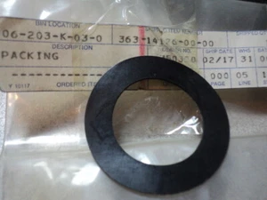 1973-80 YAMAHA EX SRX DT MX YZ SC  IT  CARB TOP GASKET NOS OEM PN 363-14126-00 - Bild 1 von 2