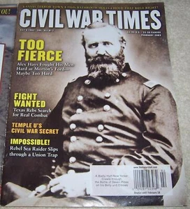 Civil War Times Magazine February 2003 Alex Hays - Picture 1 of 2
