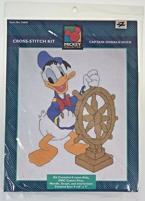 Mickey Unlimited Donald Duck Stitch Kit - Image 1 of 3