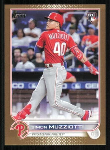 2022 Topps Update Gold #US19 Simon Muzziotti /2022 - Picture 1 of 2