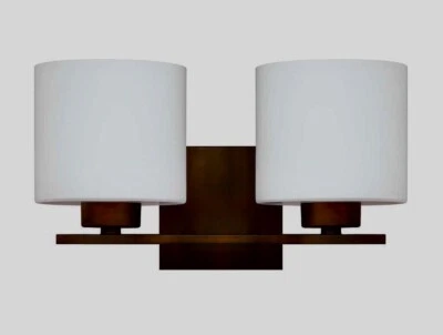 Luz de tocador nueva iluminación capital 8492BB-103 Steele 2 luces en bronce bruñido Foto 1 de 2