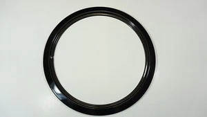 Range Black Porcelain 8" Trim Ring for GE and Hotpoint, 420-8 - Picture 1 of 2
