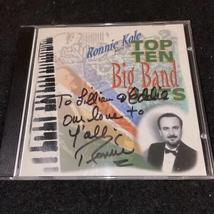 RONNIE KOLE • Plays The Top Ten Big Band Hits ~ Autographed Signed - Imagen 1 de 8