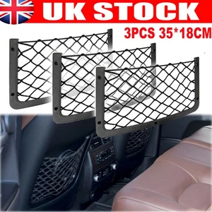 Car Boot Storage Net Elastic Floor Cargo Organiser Mesh Netting Van SUV Truck UK - Picture 1 of 12