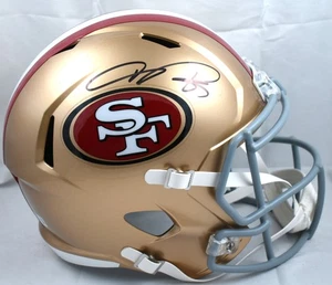 Vernon Davis Autographed San Francisco 49ers F/S Speed Helmet - Beckett W Holo - Picture 1 of 5