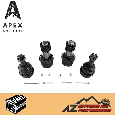 Kit de rótula Apex Chassis Super HD - moleteada para '14-'25 Ram 2500 / 3500 4x4 Foto 1 de 4
