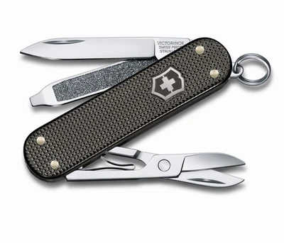 VICTORINOX Taschenmesser Classic Alox Limited Edition 2022 grau 0.6221.L22