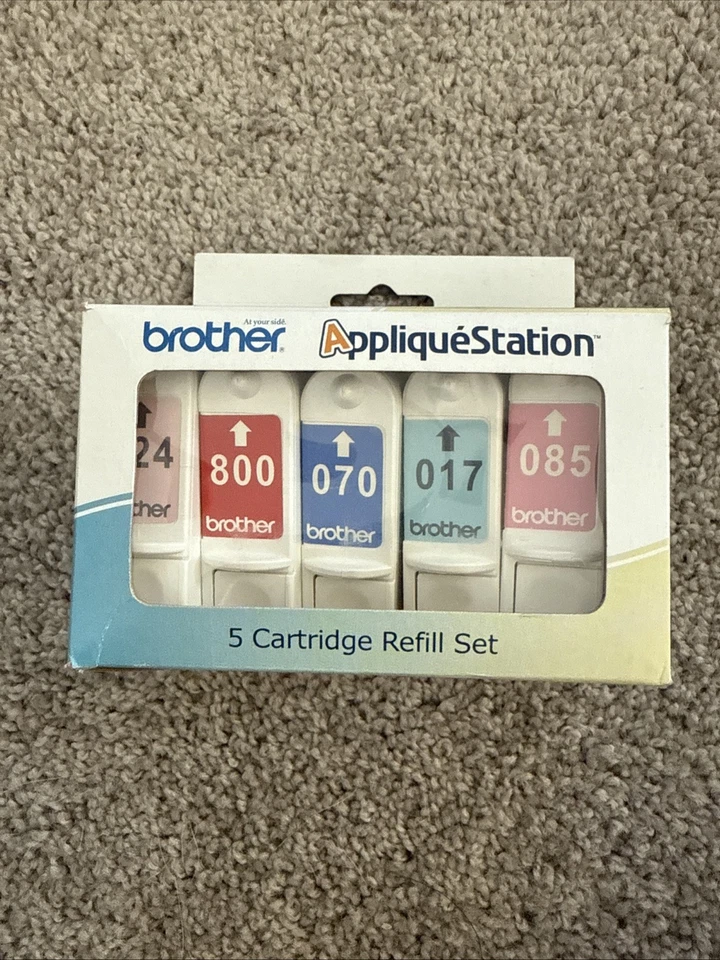 Brother Application Station 5 Cartridge Thread Refill  017, 124, 085, 070, 800 - Image 1 of 2