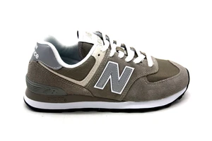 NEW BALANCE 574 CORE CLASSIC GREY/WHITE WL574EVG WOMNES SIZE 7B - Picture 1 of 8