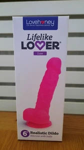 Lifelike Lover Luxe Realistic Silicone Dildo 6 Inch - Picture 1 of 4