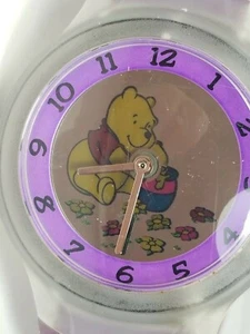 SELTENE Vintage Disney animierte Digitaluhr, Winnie the Puuh mit Honeypot & Bienen - Bild 1 von 8
