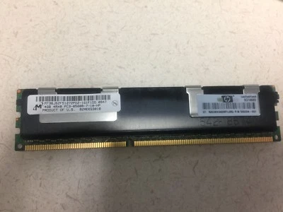 microno hp 4GB 4Rx8 PC3-8500R-7-10-HP server memory - Image 1 of 2