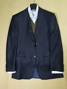 Blazer azul marino 100 % lana talla 40R - Imagen 1 de 19