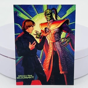 1996 Topps Star Wars Shadows of the Empire Card #61 Will Xizor Call Luke's Bluff - Picture 1 of 5