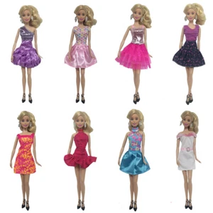 Vestidos de princesa para casa de muñecas hágalo usted mismo 1/6 accesorios para muñecas - Imagen 1 de 19