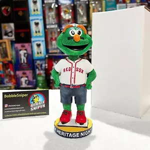 WALLY THE GREEN MONSTER Boston Red Sox "Jewish Heritage Night" MLB Bobblehead - Picture 1 of 7