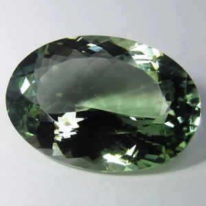 18.15Cts Romantic Natural Green Amethyst (prasiolite) Oval Shape Loose Gem VIDEO - Picture 1 of 5