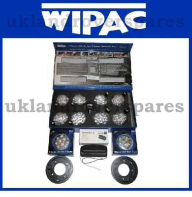 LAND ROVER DEFENDER LED WIPAC DELUXE CLEAR UPGRADE LAMP LIGHT KIT S6067LED WIPAC - Image 1 of 4