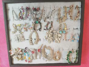 22 pair ear crystal ear climbers - Picture 1 of 2