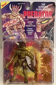 Modellino vintage Kenner Spiked Tail Predator Alien Hunter Assault Discs 5" - Foto 1 di 6