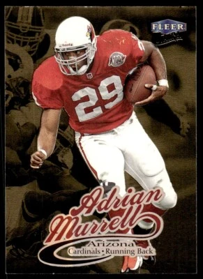 1999 Ultra Gold Medallion Adrian Murrell Arizona Cardinals #82G R29 - Image 1 of 2