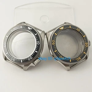 37mm Estuche Reloj Cristal Zafiro Inserto Bisel Cerámico Ajuste NH35 NH36 Movimiento - Imagen 1 de 30
