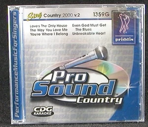 Karaoke CDG, 1359G: Sing Country 2000 v2: Love's The Only House, Unbreakable Hea - Imagen 1 de 3