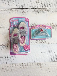 Princess Dress Up Shoes & Tiara Pretend Play Set - Picture 1 of 4