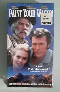 clint eastwood PAINT YOUR WAGON lee marvin VHS VIDEOTAPE NEW corner dings - Picture 1 of 2