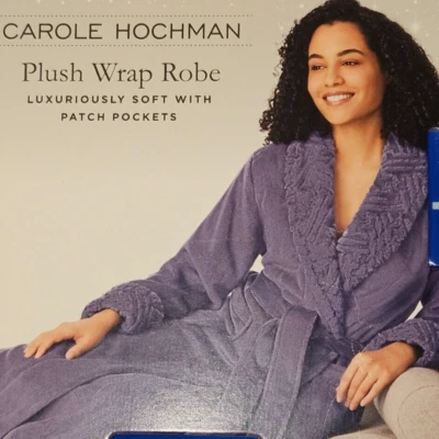 Carole Hochman Plush Wrap Robe - Various Colors and Sizes - NWT - Free Shipping - Image 1 of 4
